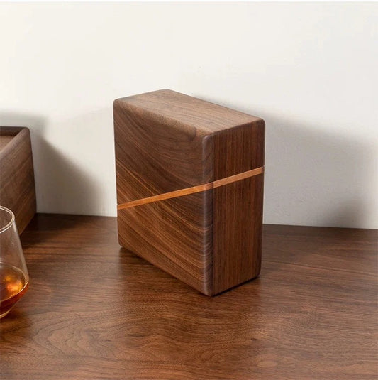 Coffivine Minimalist Walnut V60 Pour-Over Coffee Filter Holder